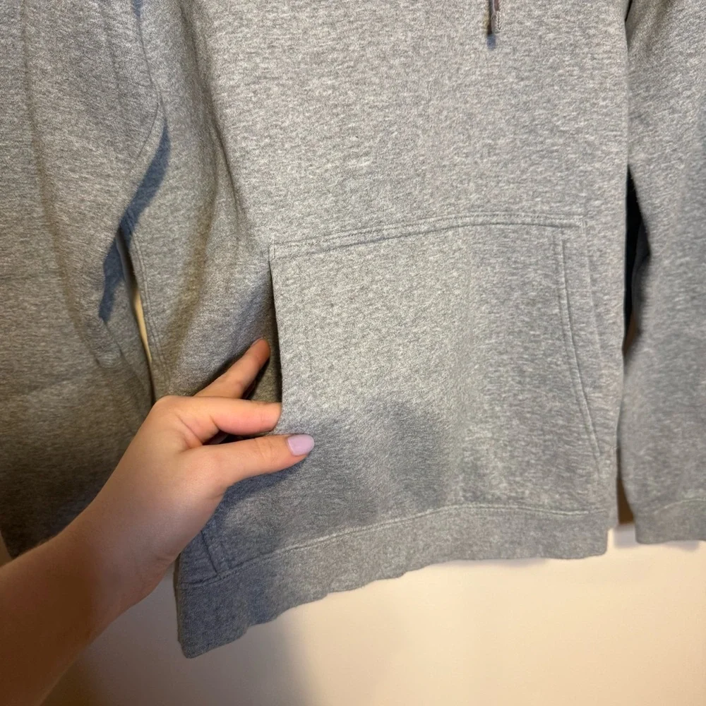 NIKE Syracuse University Gray Logo Hoodie Medium